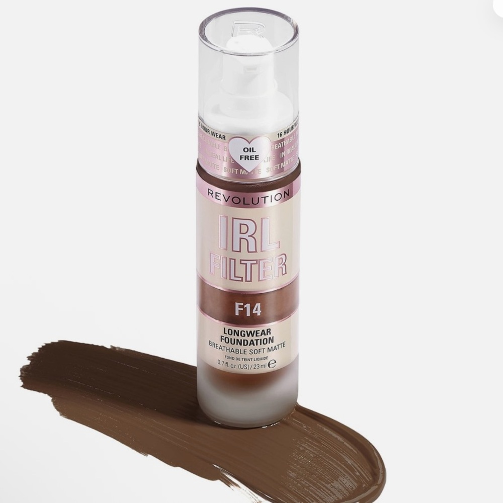 Revolution IRL Filter Foundation F14 - Soft Matte Finish